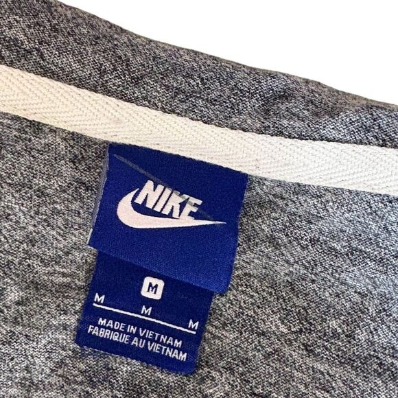 Nike Blue Gray Camo Zip Front Shirt Jacket Size Medium - Picture 6 of 6